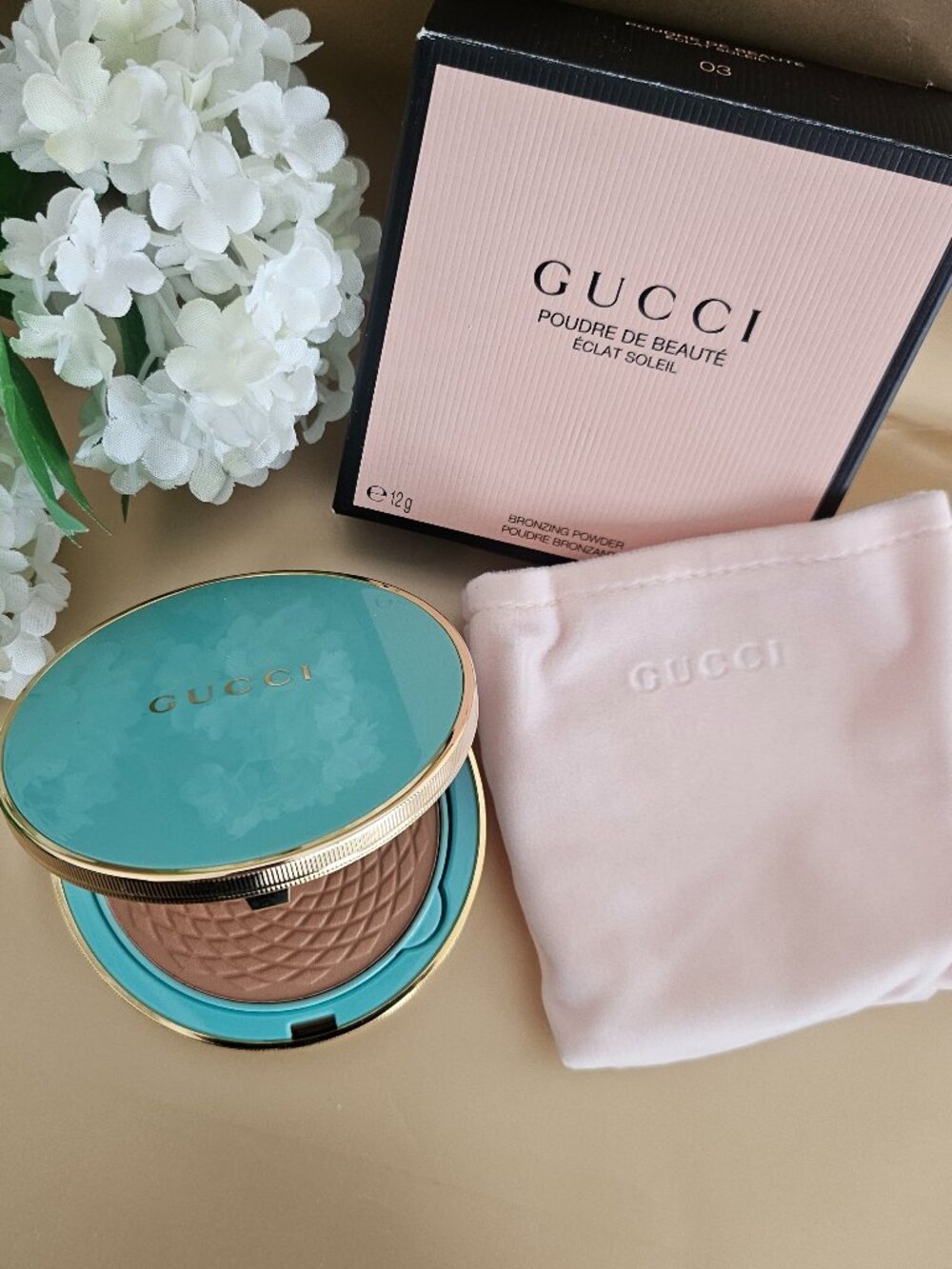 NWT GUCCI Poudre De Beauté Éclat Soleil Bronzing Powder - Shade 03